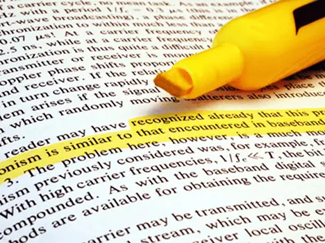 Highlighting evidence in a passage to practice evidence usage for ACT online coaching